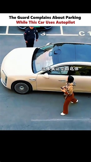 Self Parking With Such Precision 😳😮