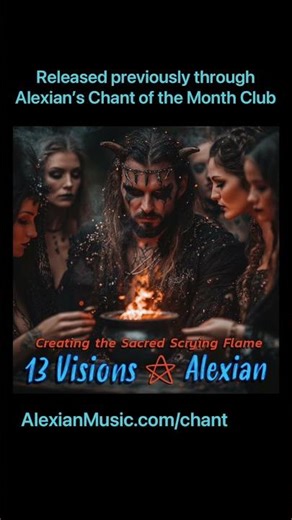 🔮 13 Visions | Sacred Fire Scrying Chant & Meditative Flame Ritual | Alexian