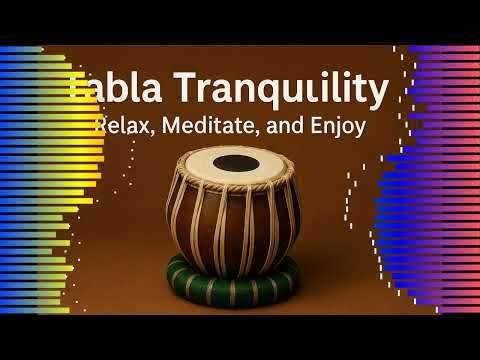 1 Hour of Tabla Rhythms | Traditional Indian Drum Sounds for Relaxation & Study
