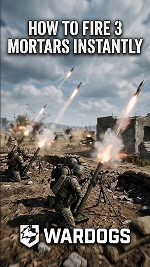 How to Fire 3 Mortars INSTANTLY in Wardogs!
