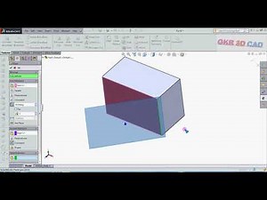 Solidworks tutorial| solidworks tutorial Plane
