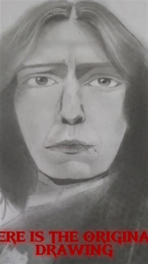 Snape's sketch. Comment below for the next drawing. #art #artshorts #artprocess #harrypotterart