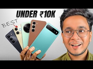 Top 5 Best Smartphones Under ₹10,000 in 2025 🔥 Performance, Camera, Battery KING!