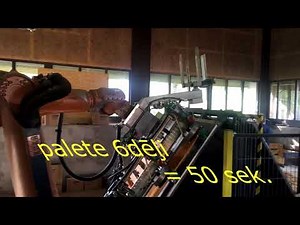 Palešu naglojamā iekārta (Pallet Nailing Robot) WENDEN ROBOTICS