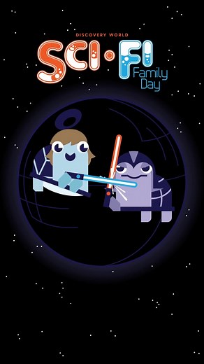 ⚙ Sci-Fi Family Day! ⚙ October 7th at Discovery World Impact of...