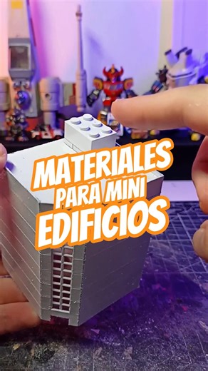 Materials for MINI BUILDINGS 📦 #diorama #diy