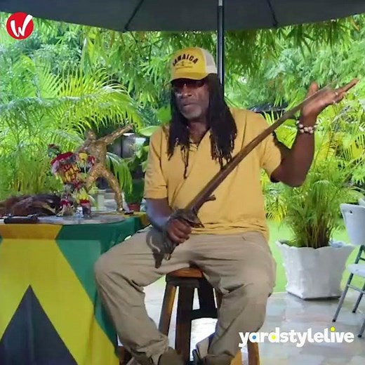 Clint Smith I Made This Sword from the Year 1495 ‪@yardstylelivejamaica‬
