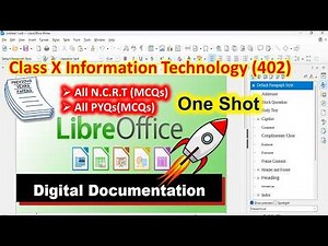 Digital Documentation in IT- 402 CLASS 10 || CBSE One shot Revision