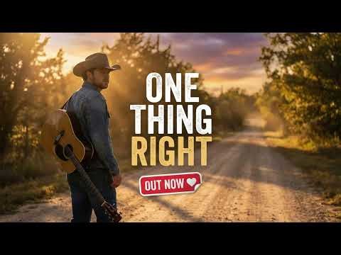 One Thing Right – Emotional Country Rap Song | Love & Redemption