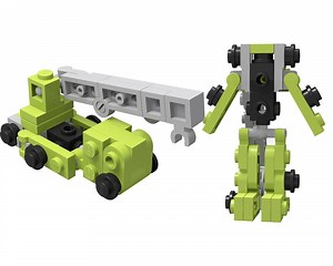 LEGO MOC-46781 Transformer G1 Mini Constructions Hook (Creator 2020)