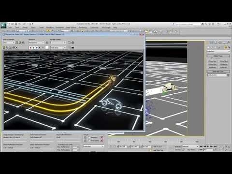 Creating Light Cycle Effects in 3ds Max - Part 7 - Particle Explosion