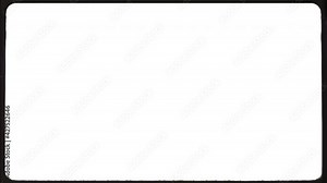 Vintage VHS negative film strip Transition. Old reel overlay with dirt, defects, noise, scratches, camera roll burns, grain and dust.