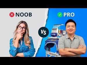 First Embroidery Machine: What to Know (Noob vs. Pro)