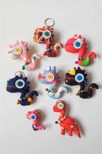 STOP SCROLLING! 🛑 The Weirdest, Cutest Keychains on Etsy | Handmade Monsters Selling Fast!