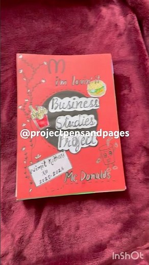 BST Project Class 12 – Principles of Management (McDonald’s) 🍟📘