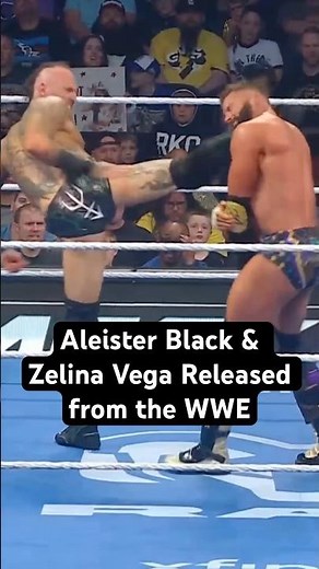 Aleister Black & Zelina Vega Released from the WWE