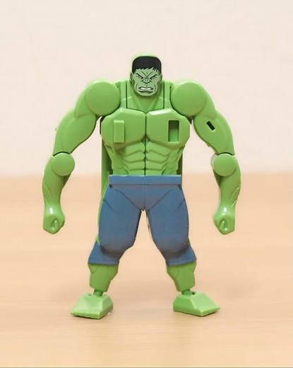 Transform Alphabet L - Hulk - Marvel