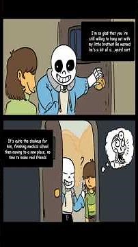 Kris Meets Sans's Little Brother (Deltarune Comic Dub)