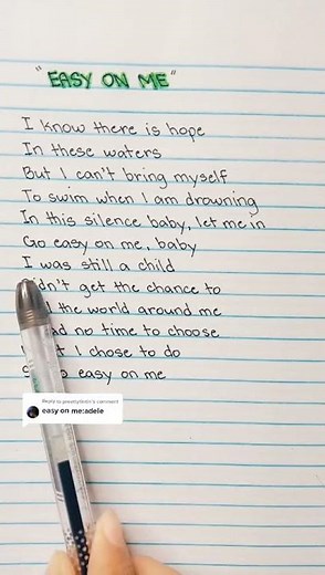 Adele - Easy On Me (Lyrics)