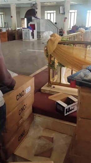 church audio equipment re-installation with Darock Pro gears like speakers and Amplifiers