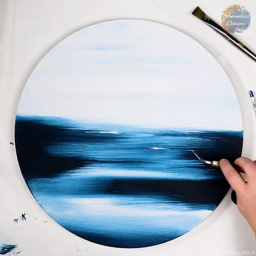 737K views · 4.5K reactions | Great Technique for Painting With Acrylics | Amanda's Designs | Facebook