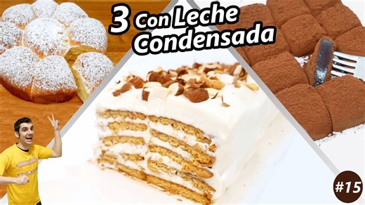 3 recetas fáciles y deliciosas con leche condensada para postres