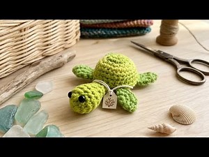 CROCHET SEA TURTLE TUTORIAL 🐢