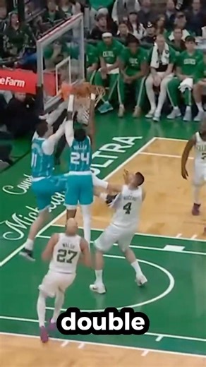 The First "DOUBLE DUNK" in NBA History? 😱