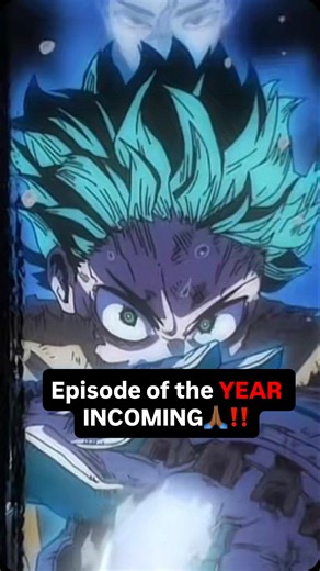 Isaiah Hye on Instagram: "This episode really boutta show why MHA is the greatest modern day anime! Truly bones really cooked man I’m so happy 😭🙏🏾🔥 #mha #anime"