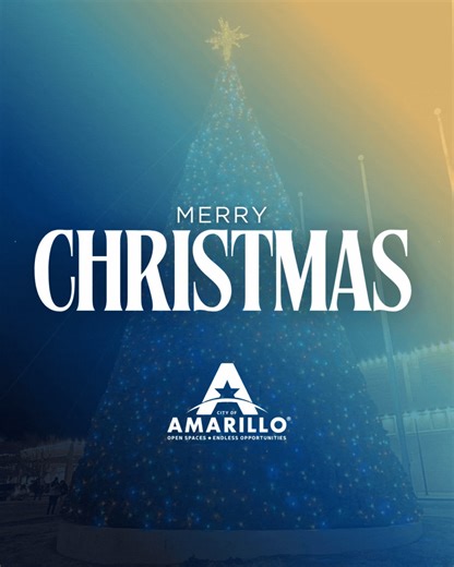 Merry Christmas Amarillo! ✨🎄 Wishing you and your loved ones a Merry Christmas filled with joy, peace, and time well spent with family and friends. May the holiday season bring warmth, happiness, and hope as we celebrate together. Thank you for being a part of our community, and best wishes for a safe and joyful holiday! | City of Amarillo, Texas