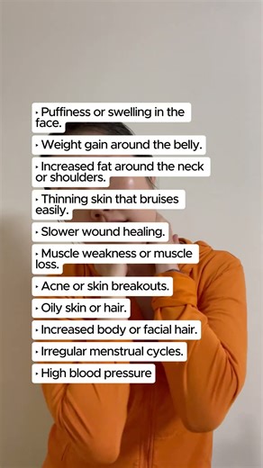 Signs of HIGH Cortisol