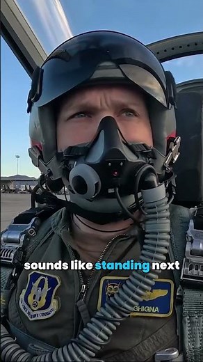 Fighter Cockpit is LOUDER than you think #fighterjet