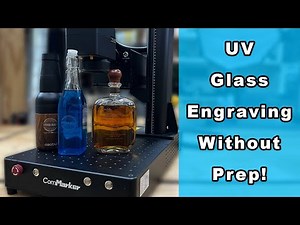 UV Lasers are FANTASTIC With So Many Materials! The Commarker Omni 1