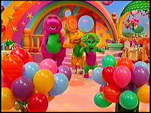 My Party with Barney Starrng Lauranna