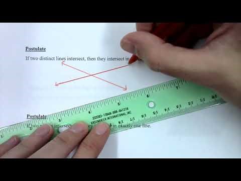 Geometry Honors - Unit 1 Lesson 1 - Points, Lines, and Planes