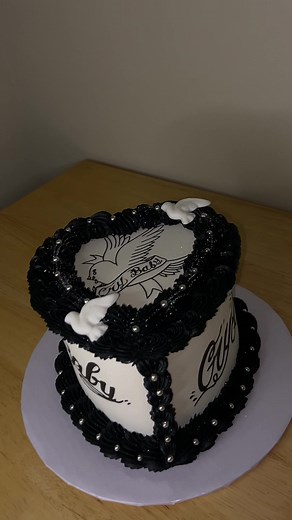 GothBoiClique-Inspired Cry Baby Cake | Baking TikTok Trends
