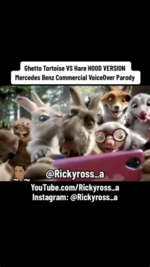 Tortoise VS Hare HOOD VERSION - Ghetto Tortoise VS Hare Mercedes Benz VoiceOver Parody | Follow Me On Instagram: @Rickyross_a and @rickyross_a2 #rickyross_a #rickyross_a2 #voiceover #voiceovers #tortoisevshare #tortoise #hare #mercedes #mercedesbenz @mercedesbenz #race #car | Ricky Mcgruder