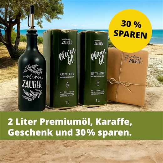 Sterneköche lieben es. Feinschmecker schwören darauf. 🫒Olivenöl aus Kreta, das schon beim Öffnen begeistert. Jetzt im limitierten Bundle inklusive Geschenk erhältlich. Schnell sichern unter olivenzauber.de/pages/offer-page | OlivenZauber