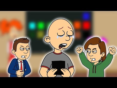 Behavior Card Day/Classic Caillou Gets into Dead Meat/Grounded