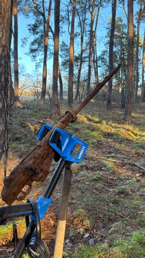 Iron Mike metal detecting on Instagram: "Metal detecting the Berlin area never gets boring. During our recent trip we found this WW1 era French bolt action rifle on a former WW2 battelfield. Problaby used by the Volkssturm, units formed by civilians who had the task to defend Berlin from the Soviet forces. If you like to see more, go follow my friends or my YouTube channel. Link is in bio. #garrettmetaldetectors #outdoor #ww2 #history #reels"