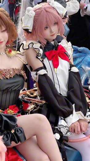 #二次元cosplay #漫展养眼造型大赏 #拍摄花絮 #拍摄现场