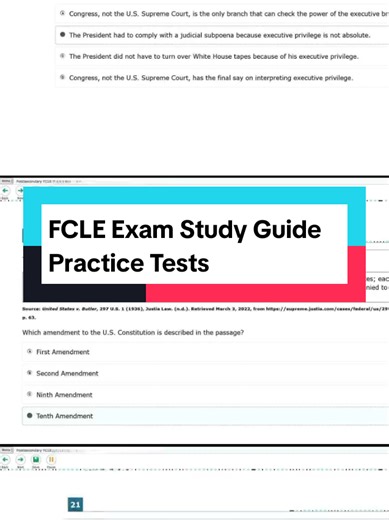 FCLE Exam Study Guide Practice Tests #exams #onlineexams #proctored #fcle