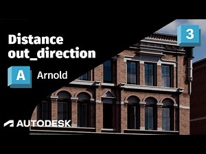 Arnold Tutorial - Distance.out_direction in Arnold for 3ds Max (7.2.3.0)