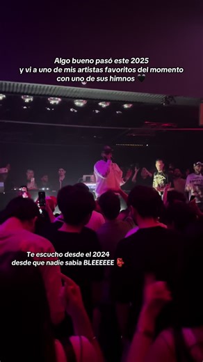 espero verte muchas mas en el 2026 ta apretao’ que superes ese EP toas son palos 💥💥💥 te amo🖤 @MIDNVGHT #volver #midnvght #puertorico #bleeeee