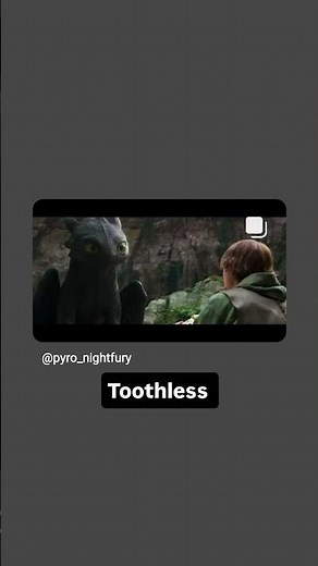 Toothless in Real life