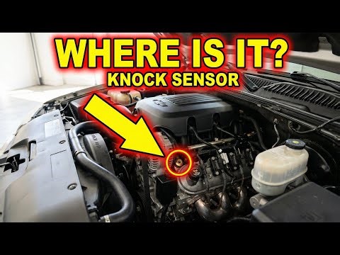 Where Is Knock Sensor On 2005 Chevy Silverado