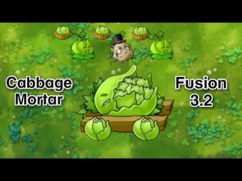 Pvz Fusion 3.2 Update New Plants 367: Cabbage Mortar.