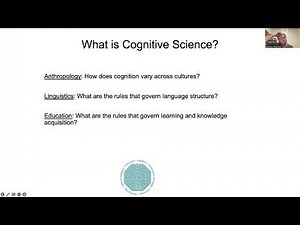 Cognitive Science: Lecture 1.1: What is Cog Sci?