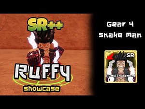 Ruffy Showcase | Anime World Tower Defense