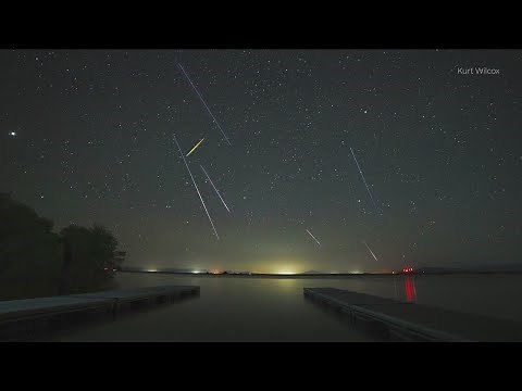 Perseid meteor shower